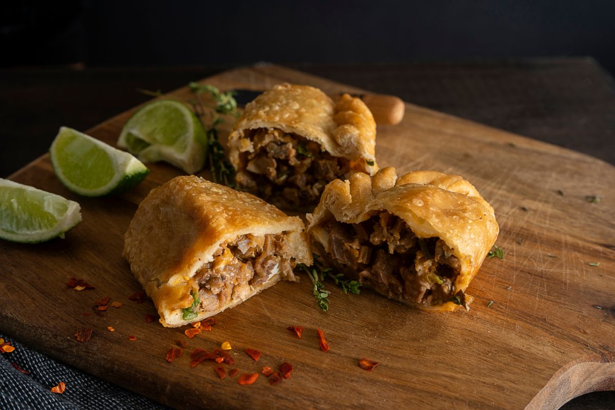 Cheesy Steak And Mushroom Turnovers