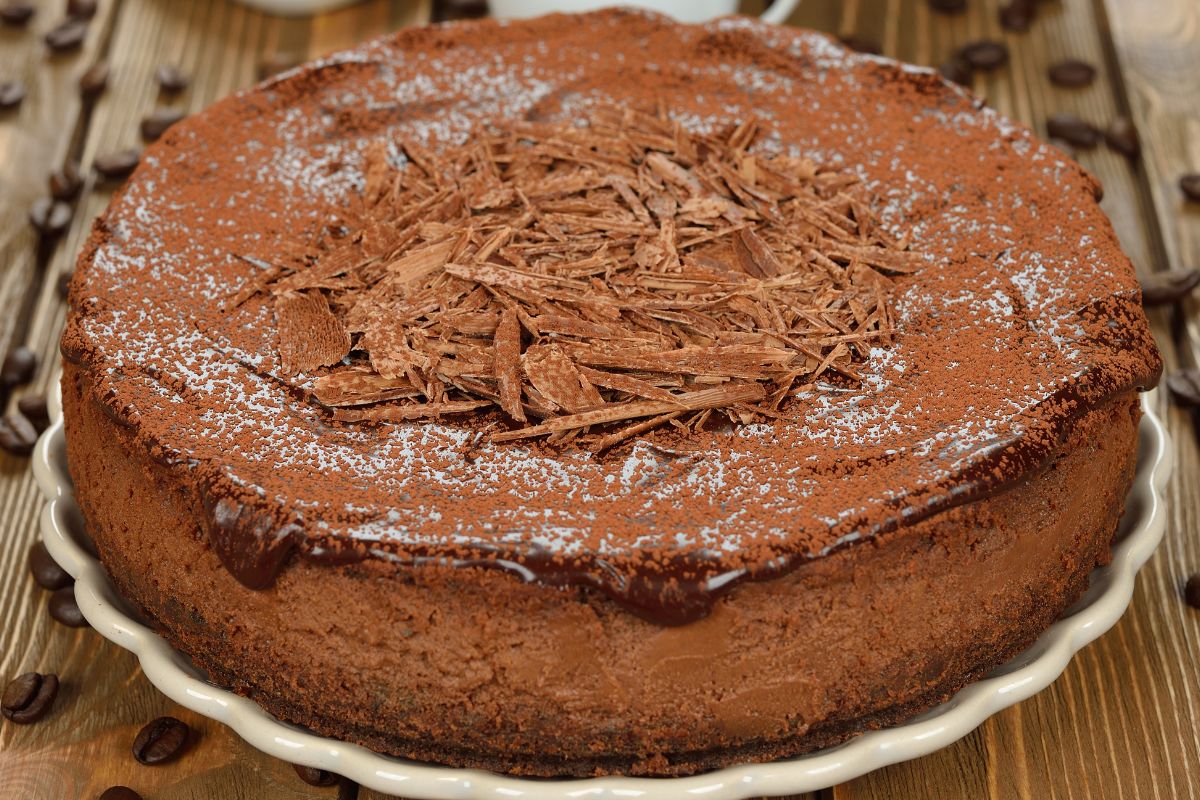 Chocolate Cheesecake With Pan di Stelle