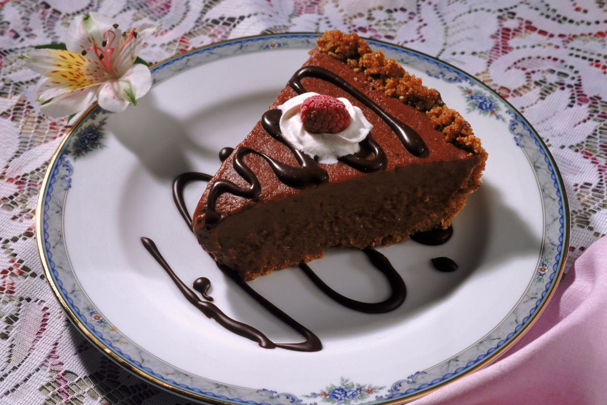 Double Chocolate Pudding Pie