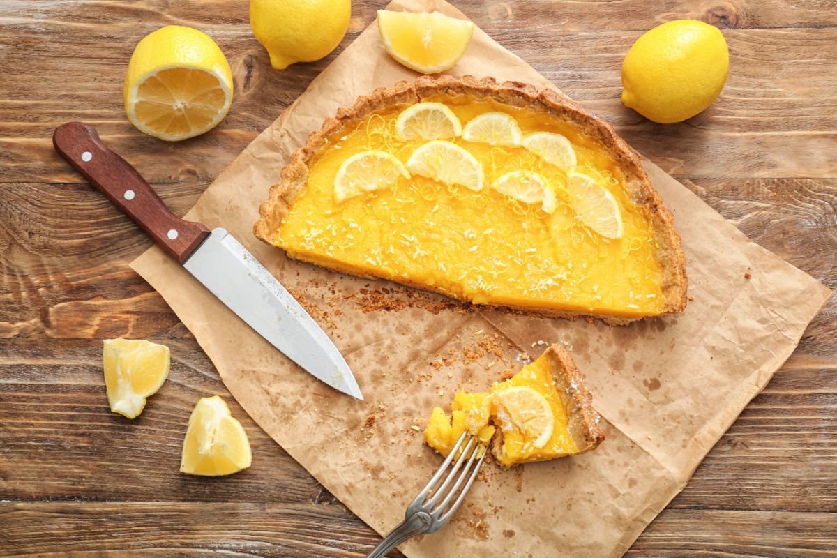 Lemon Chess Pie - Greedy Gourmet