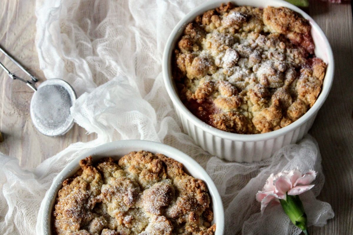 Peanut Butter And Fruit Cobbler