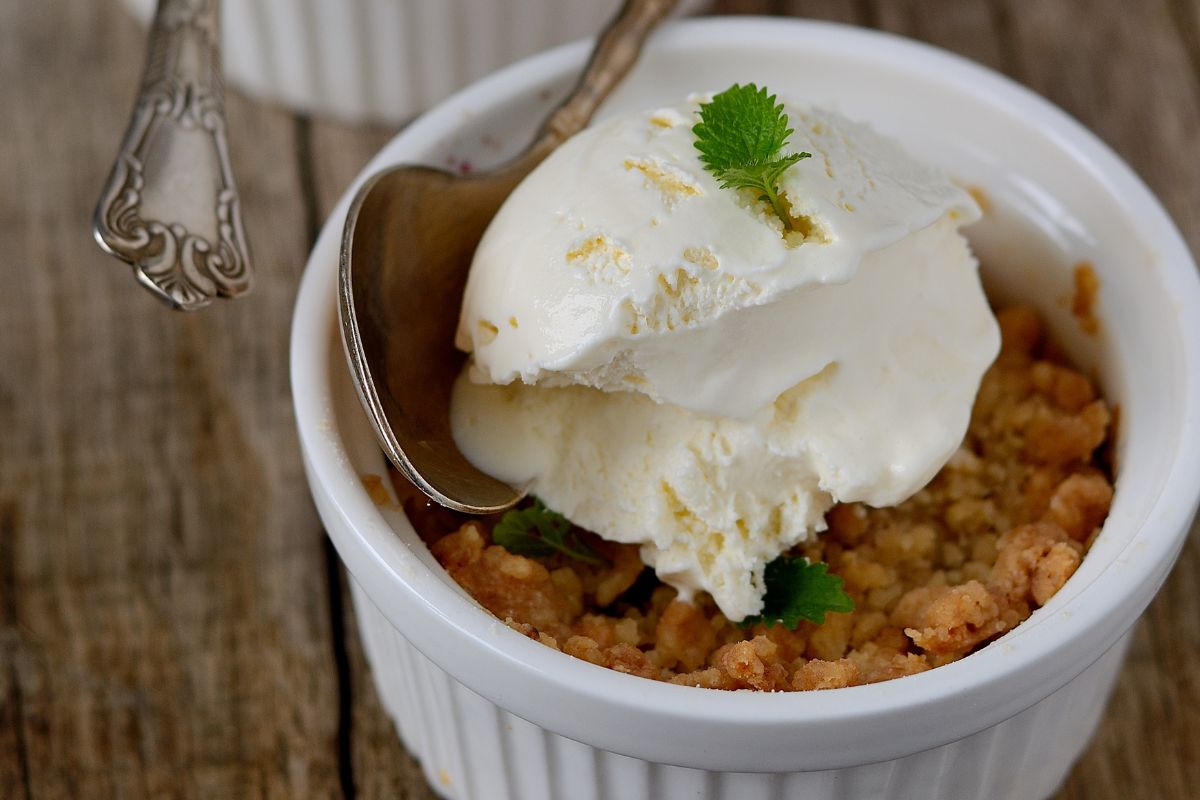 Spiced Sweet Potato Cobbler