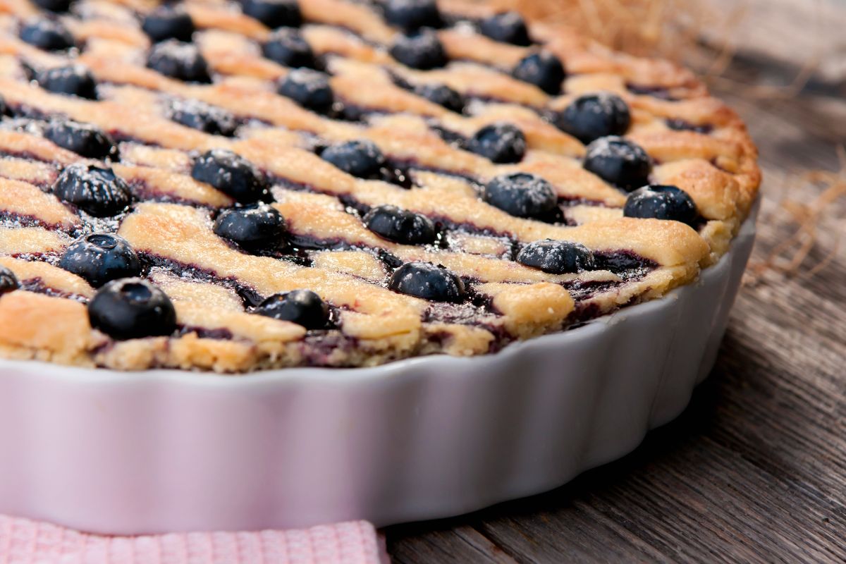 Vegan Blueberry Pie