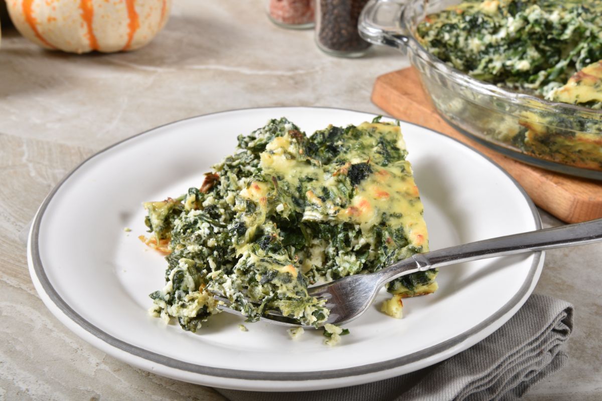 Vegan Spinach And Artichoke Quiche