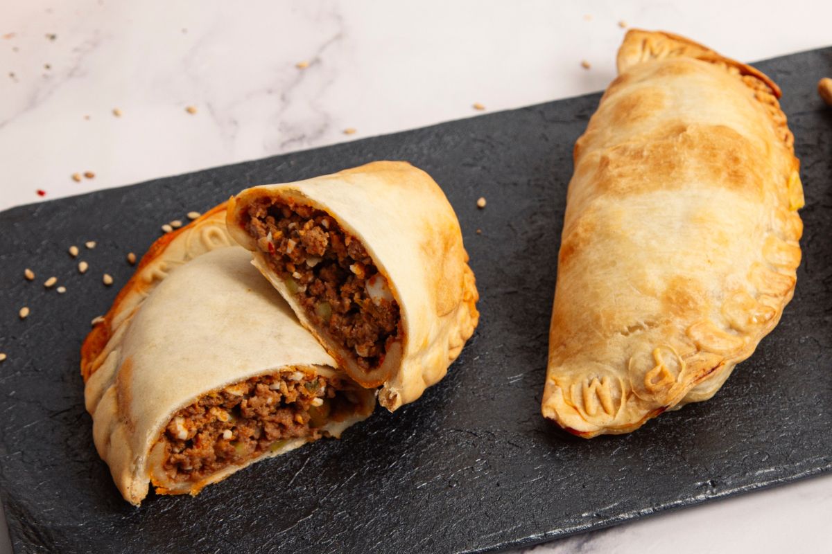 Beef Turnovers With Peppers And Tomatoes