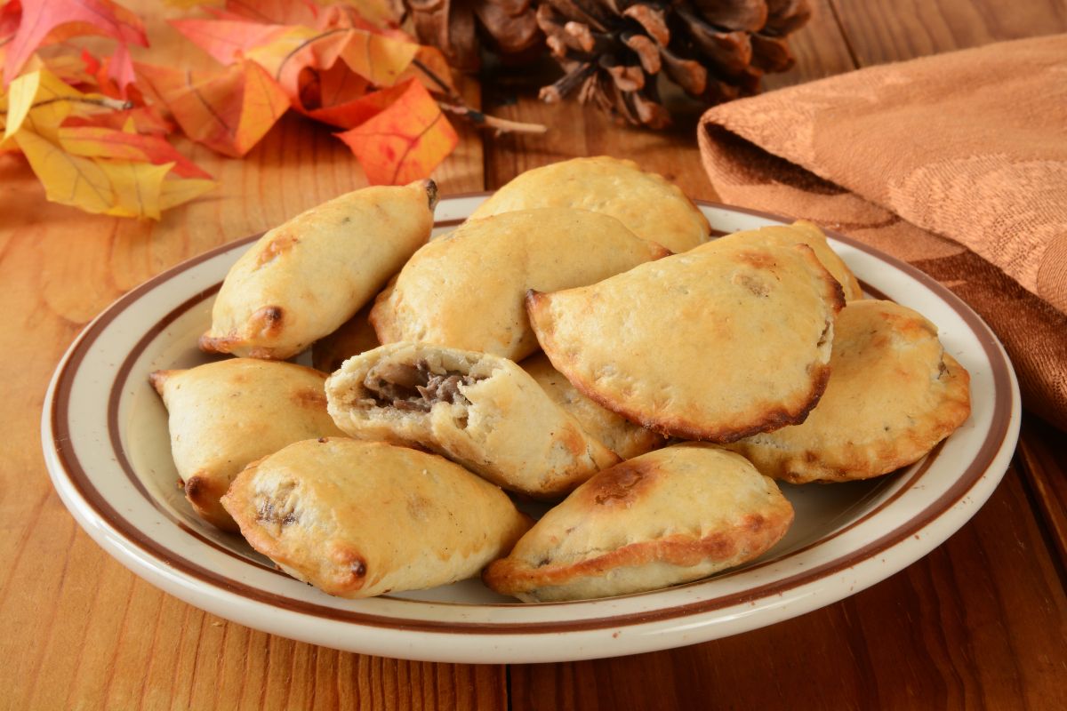 Hot Beef And Mushroom Turnovers