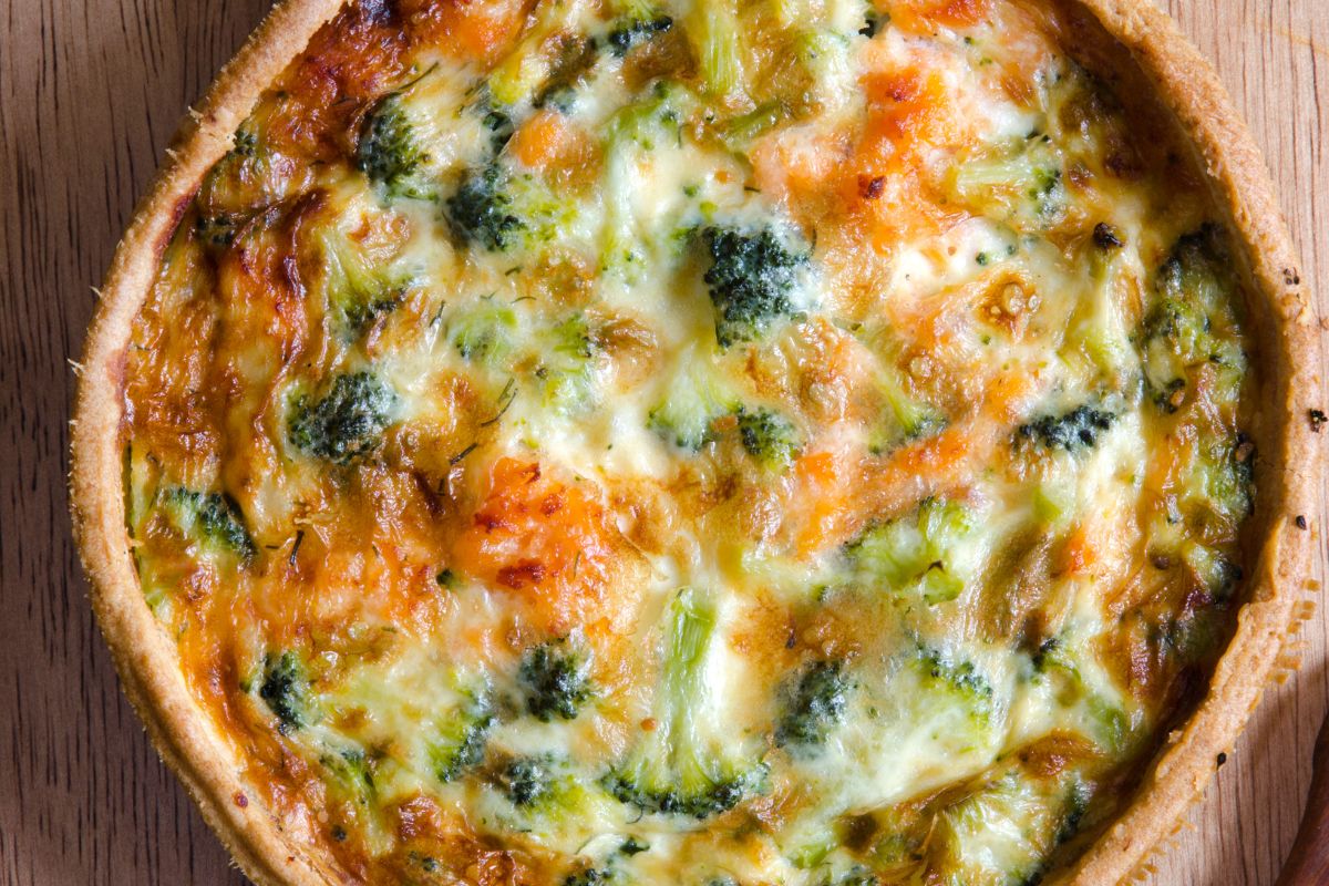 Irish Smoked Salmon Quiche