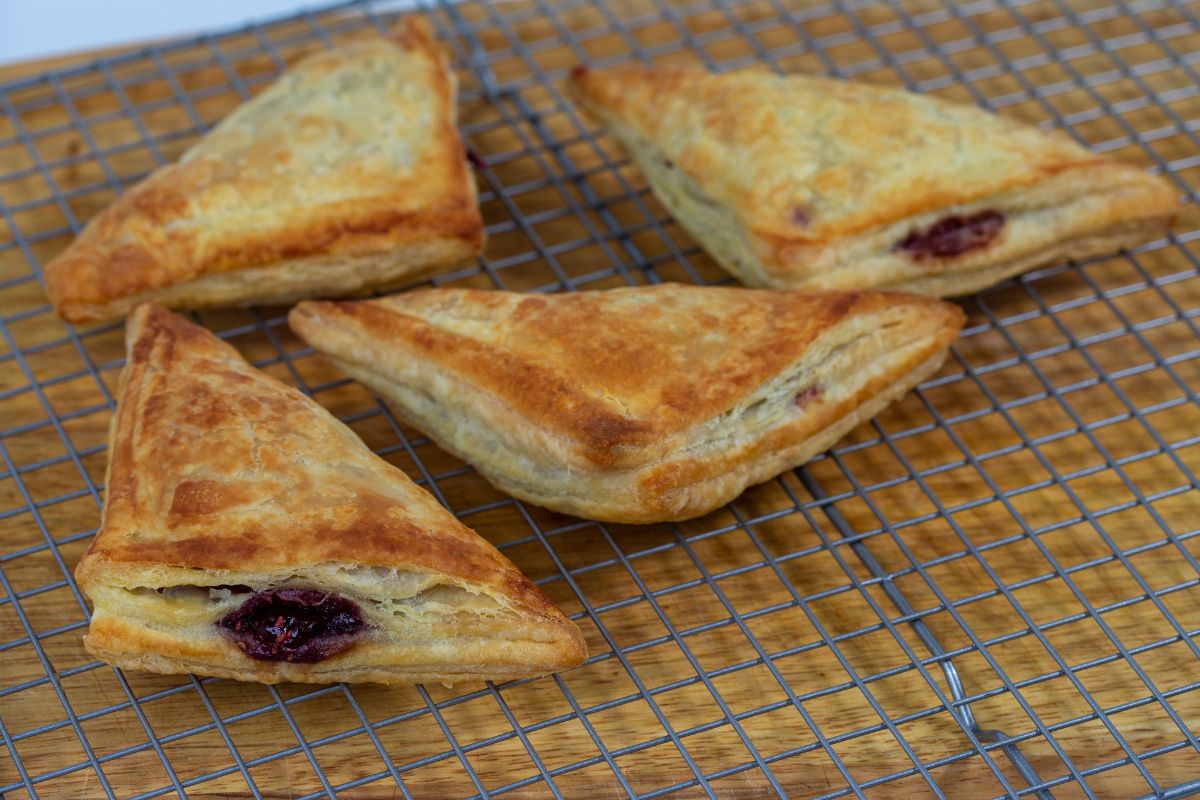 Lemon Cream Cheese And Berry Turnovers