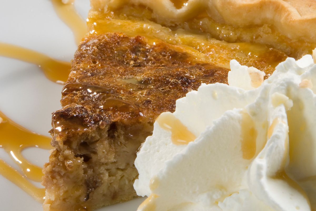 Lighter Pumpkin Pecan Cream Pie