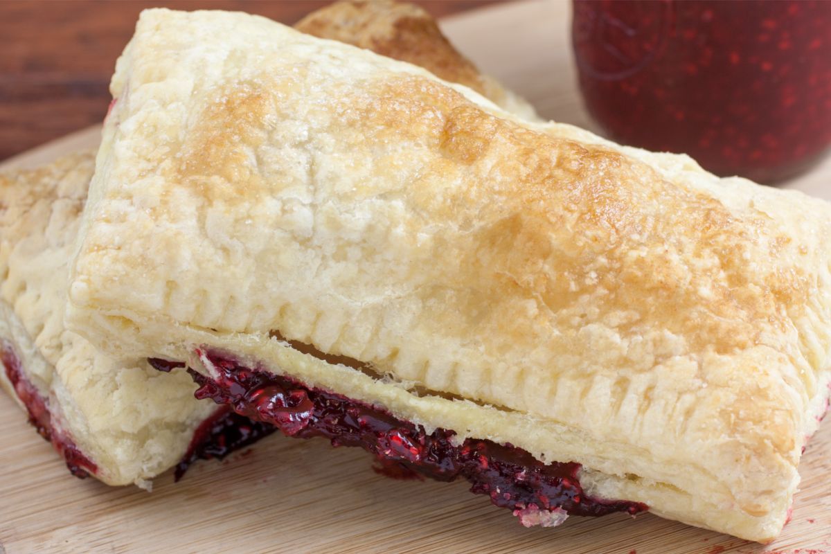 Raspberry Cream Cheese Turnover