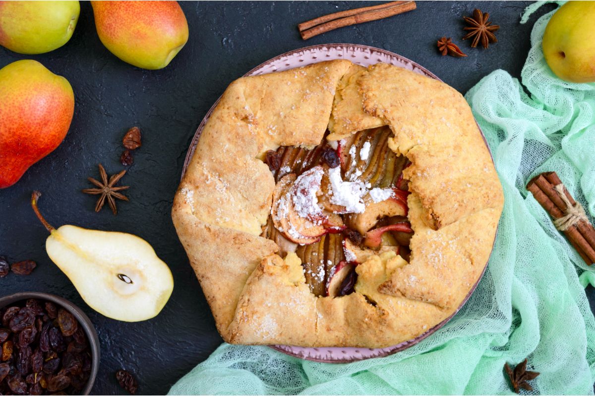 Frangipane Pear Galette