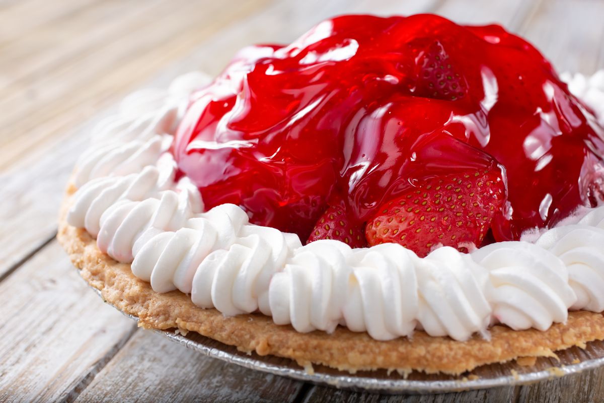 Strawberry Cream Pie