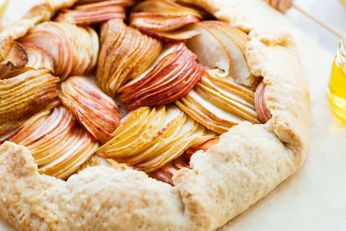 Sugar Spice Pear Galette