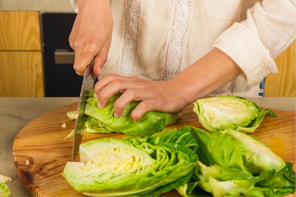 How To Cut Cabbage