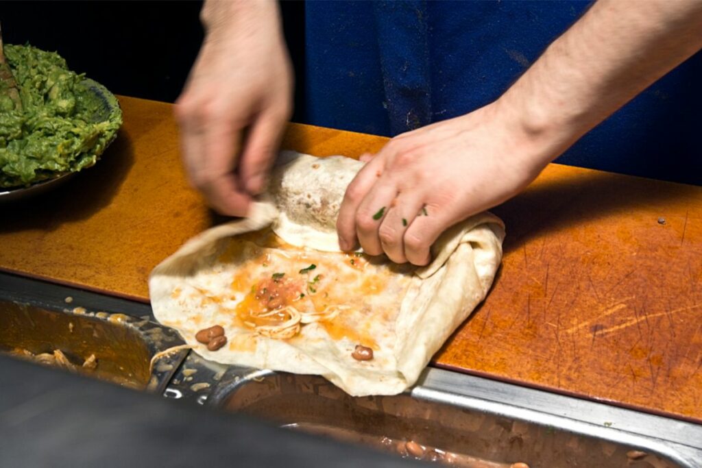 How To Fold A Burrito