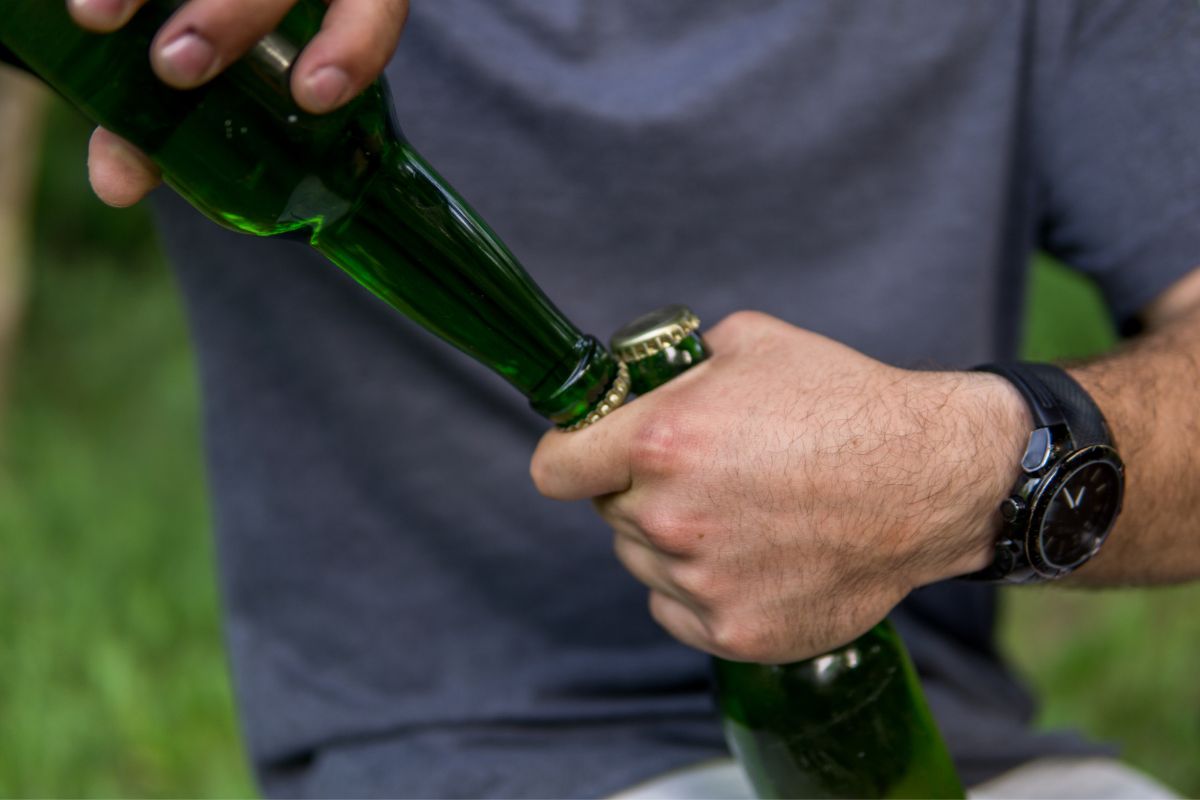 How To Open A Bottle Without A Bottle Opener